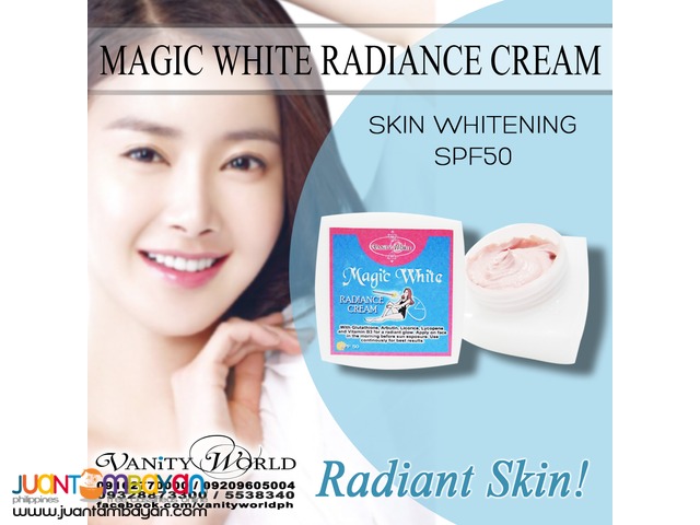 MAGIC WHITE RADIANCE CREAM SPF50 MAGIC WHITE RADIANCE CREAM SPF50