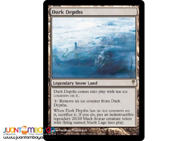 Dark Depths (Magic the Gathering Trading Card Game) 