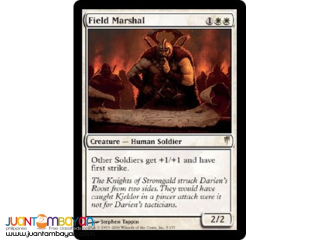 Field Marshal (Magic the Gathering Trading Card Game) 