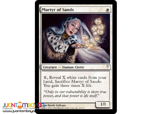 Martyr of Sands (Magic the Gathering Trading Card Game)