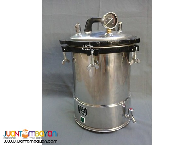 Portable Steam Sterilizer AutoClave 18 Liters Portable Steam Sterilizer AutoClave 18 Liters