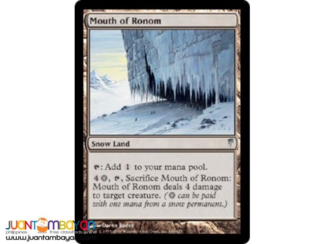 Mouth of Ronom (Magic the Gathering Trading Card Game) 