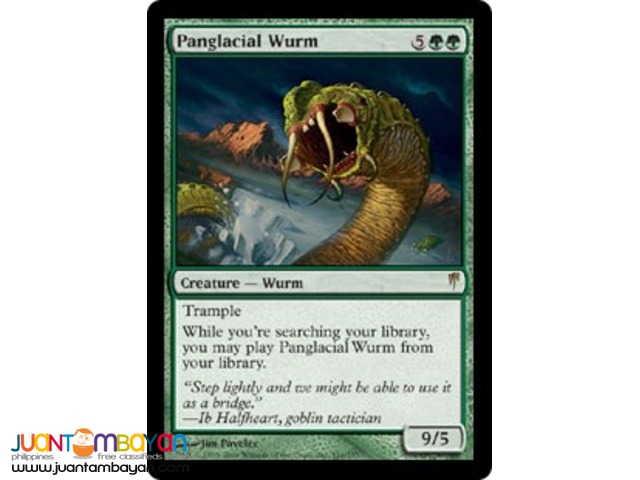Panglacial Wurm (Magic the Gathering Trading Card Game)