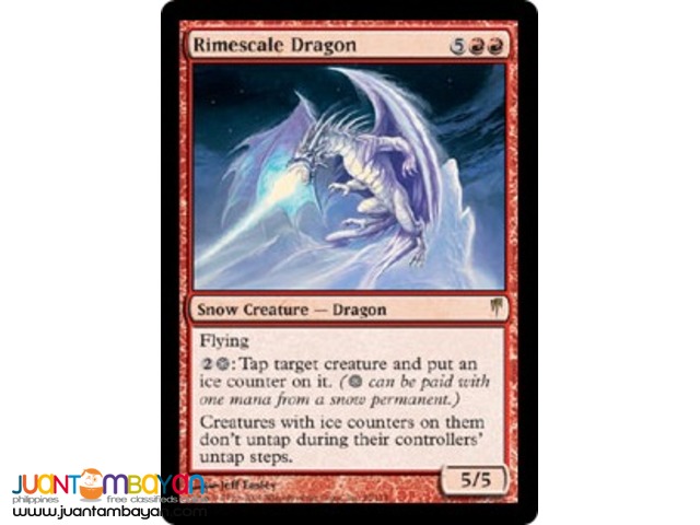 Rimescale Dragon (Magic the Gathering Trading Card Game)