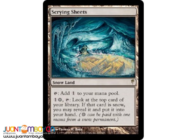 Scrying Sheets (Magic the Gathering Trading Card Game) 