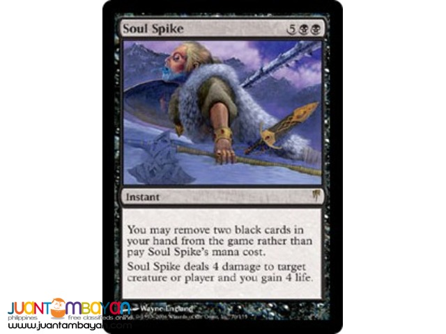 Soul Spike (Magic the Gathering Trading Card Game) Soul Spike (Magic the Gathering Trading Card Game)