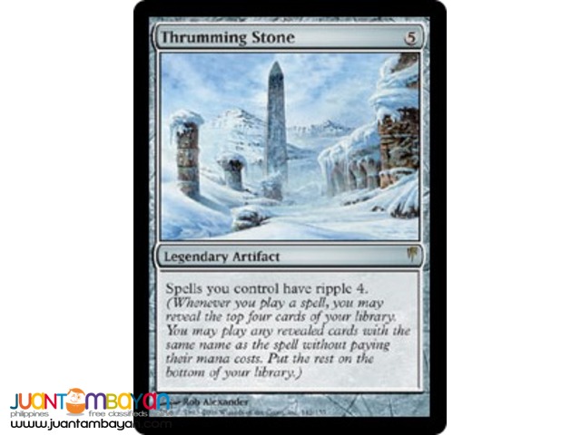 Thrumming Stone (Magic the Gathering Trading Card Game) 