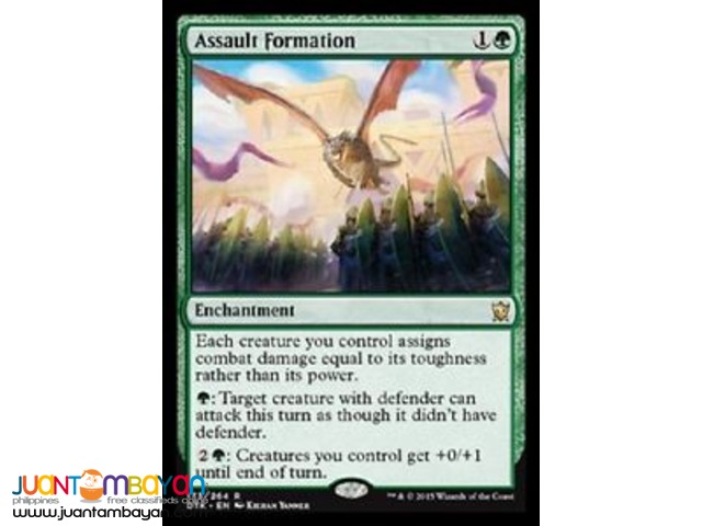 Assault Formation (Magic the Gathering Trading Card Game) Assault Formation (Magic the Gathering Trading Card Game)