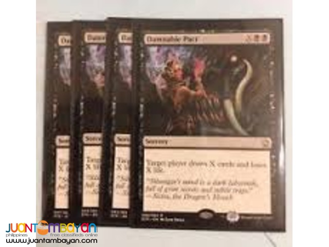 Damnable Pact (Magic the Gathering Trading Card Game)