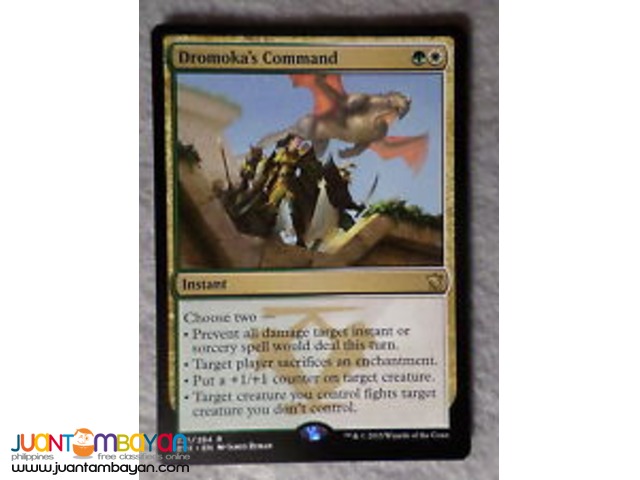 Dromoka's Command (Magic the Gathering Trading Card Game)