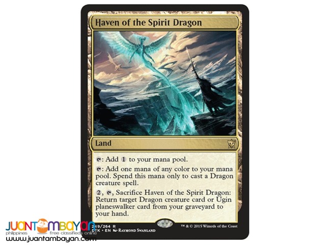 Haven of the Spirit Dragon (Magic the Gathering Trading Card Game) Haven of the Spirit Dragon (Magic the Gathering Trading Card Game)
