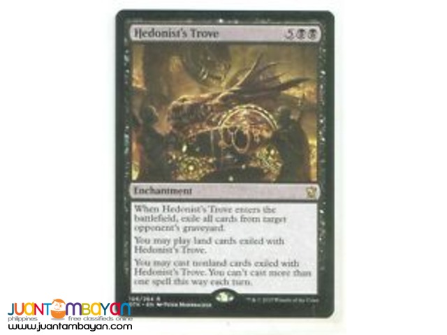 Hedonist's Trove (Magic the Gathering Trading Card Game)