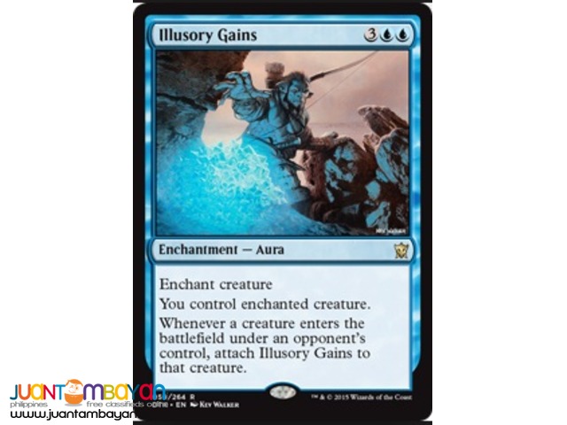 Illusory Gains (Magic the Gathering Trading Card Game) Illusory Gains (Magic the Gathering Trading Card Game)