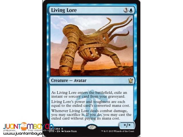 Living Lore (Magic the Gathering Trading Card Game)