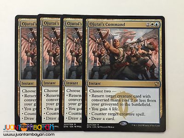 Ojutai's Command (Magic the Gathering Trading Card Game) Ojutai's Command (Magic the Gathering Trading Card Game)