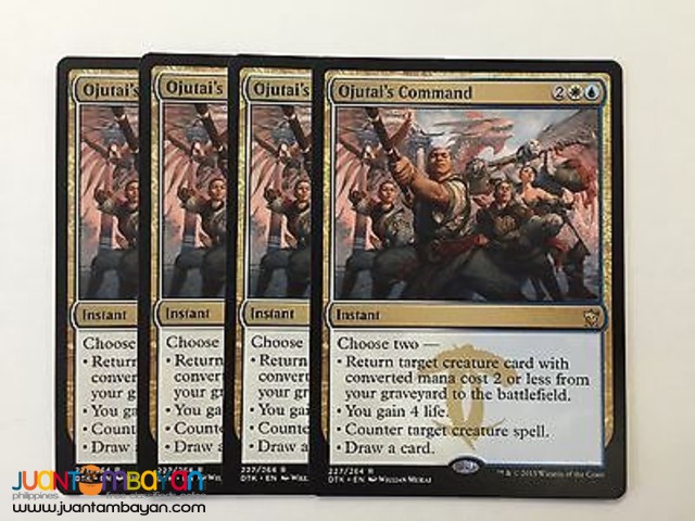 Ojutai's Command (Magic the Gathering Trading Card Game)