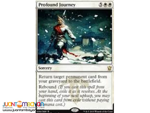 Profound Journey (Magic the Gathering Trading Card Game) Profound Journey (Magic the Gathering Trading Card Game)
