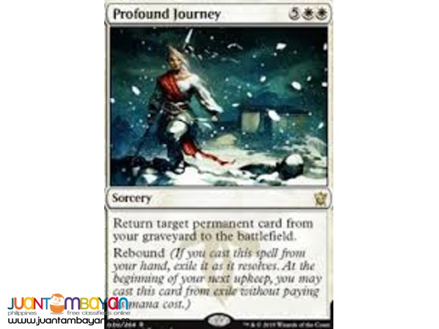 Profound Journey (Magic the Gathering Trading Card Game)