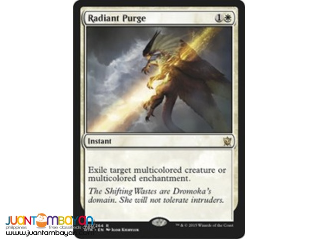 Radiant Purge (Magic the Gathering Trading Card Game) Radiant Purge (Magic the Gathering Trading Card Game)
