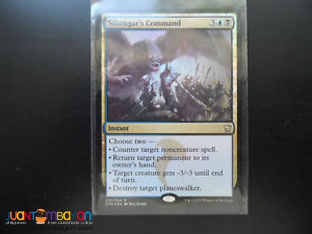 Silumgar's Command (Magic the Gathering Trading Card Game)