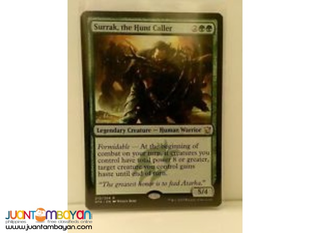 Surrak, the Hunt Caller (Magic the Gathering Trading Card Game) Surrak, the Hunt Caller (Magic the Gathering Trading Card Game)
