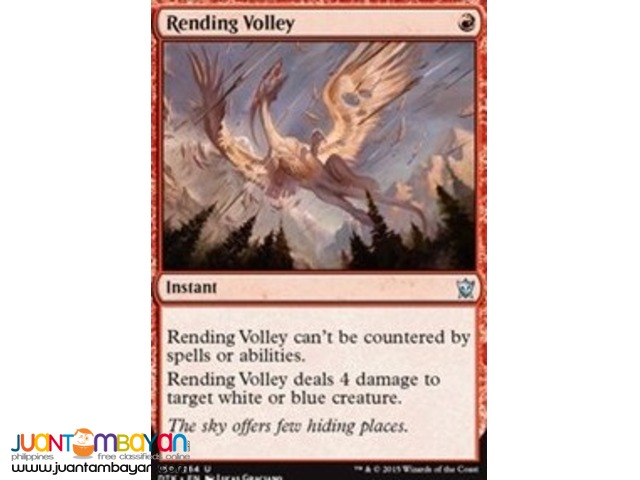 Rending Volley (Magic the Gathering Trading Card Game) 