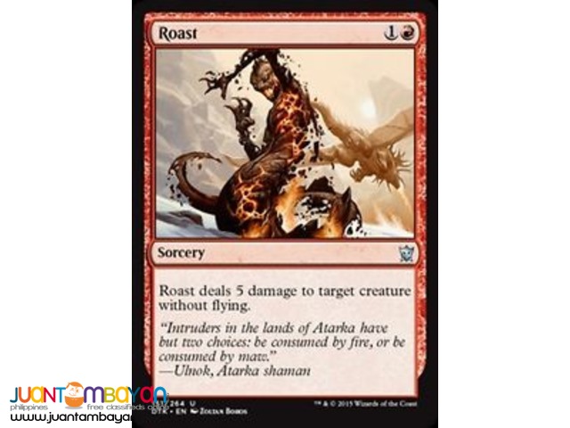 Roast (Magic the Gathering Trading Card Game) 