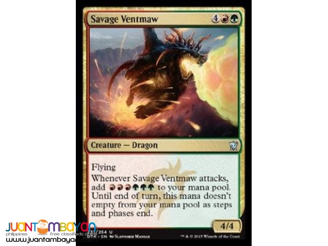 Savage Ventmaw (Magic the Gathering Trading Card Game) Savage Ventmaw (Magic the Gathering Trading Card Game)