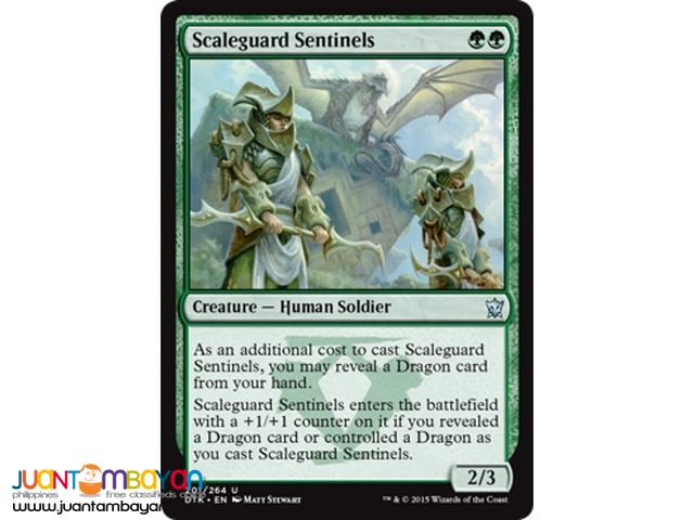 Scaleguard Sentinels (Magic the Gathering Trading Card Game) 