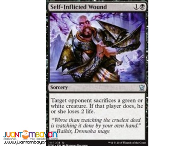  Self-Inflicted Wound (Magic the Gathering Trading Card Game)