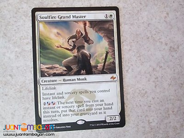 Soulfire Grand Master (Magic the Gathering Trading Card Game)