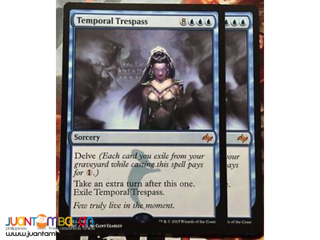 Temporal Trespass (Magic the Gathering Trading Card Game)
