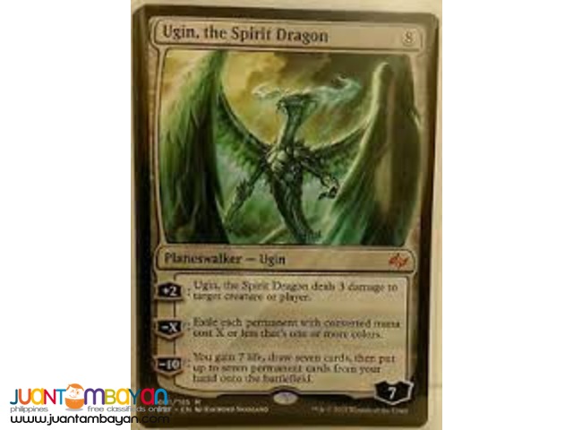 Ugin, the Spirit Dragon (Magic the Gathering Trading Card Game) Ugin, the Spirit Dragon (Magic the Gathering Trading Card Game)