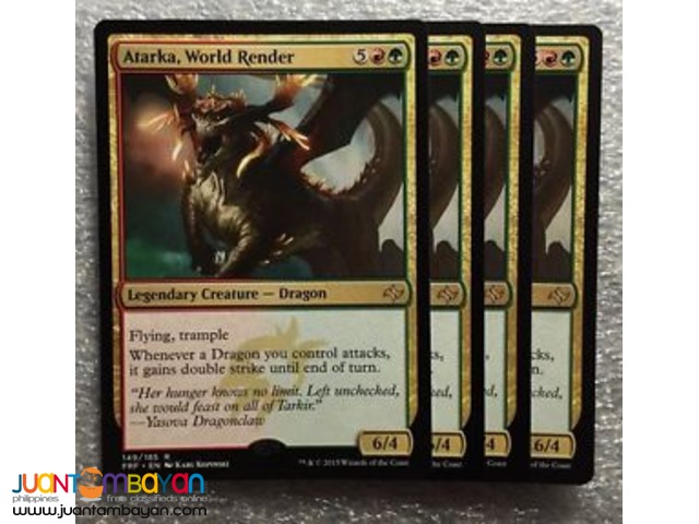 Atarka, World Render (Magic the Gathering Trading Card Game)