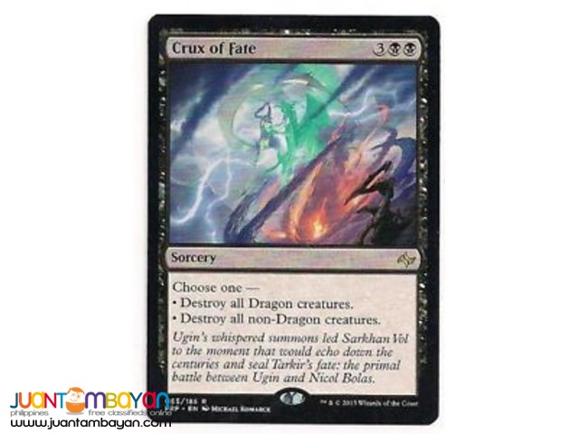 Crux of Fate (Magic the Gathering Trading Card Game)