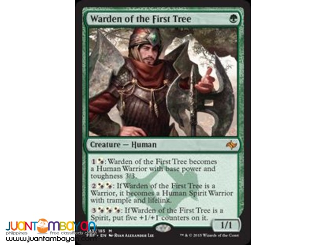 Warden of the First Tree (Magic the Gathering Trading Card Game)