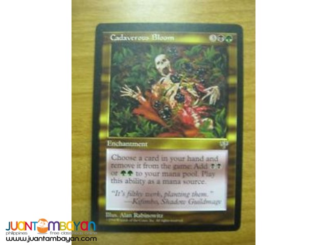 Cadaverous Bloom (Magic the Gathering Trading Card Game) 