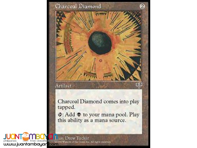 Charcoal Diamond (Magic the Gathering Trading Card Game)