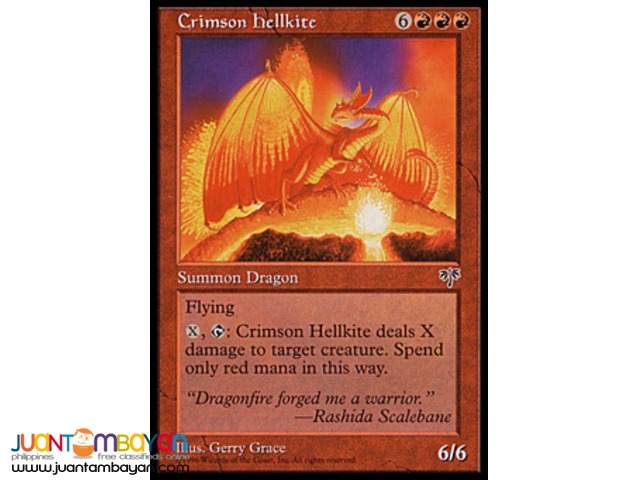 Crimson Hellkite (Magic the Gathering Trading Card Game)