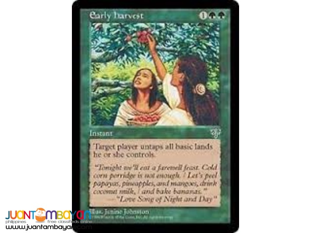 Early Harvest (Magic the Gathering Trading Card Game)