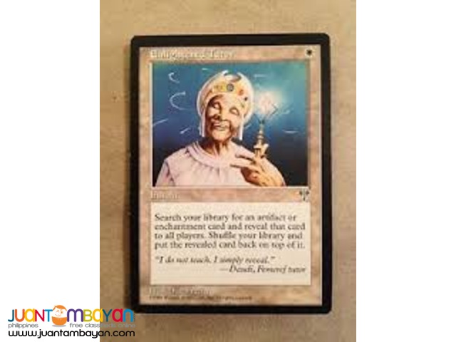 Enlightened Tutor (Magic the Gathering Trading Card Game) 