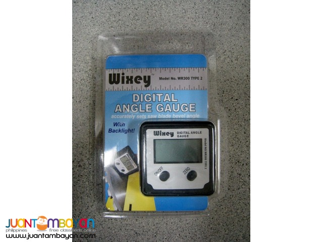 Wixey WR300-TY2 Digital Angle Gauge Type 2