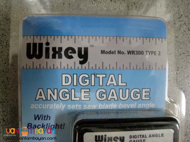 Wixey WR300-TY2 Digital Angle Gauge Type 2