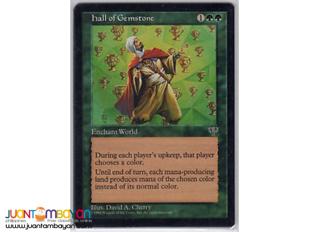 Hall of Gemstone (Magic the Gathering Trading Card Game)