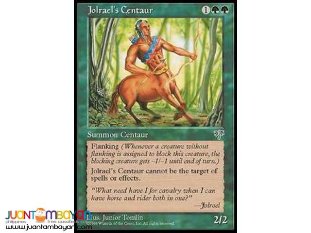 Jolrael's Centaur (Magic the Gathering Trading Card Game) Jolrael's Centaur (Magic the Gathering Trading Card Game)