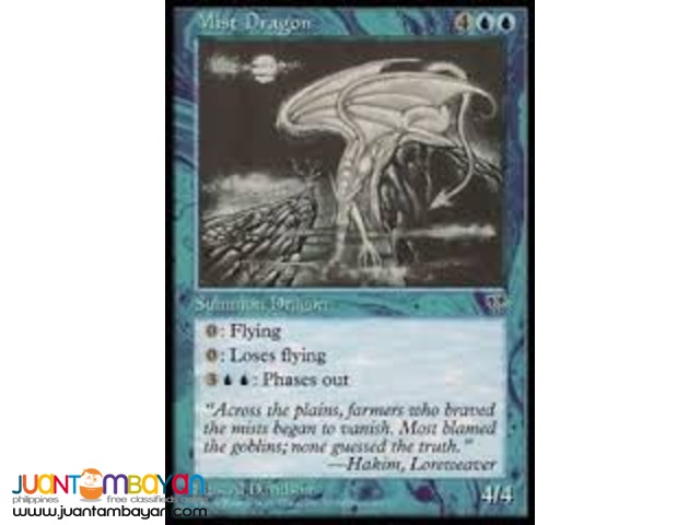 Mist Dragon (Magic the Gathering Trading Card Game)