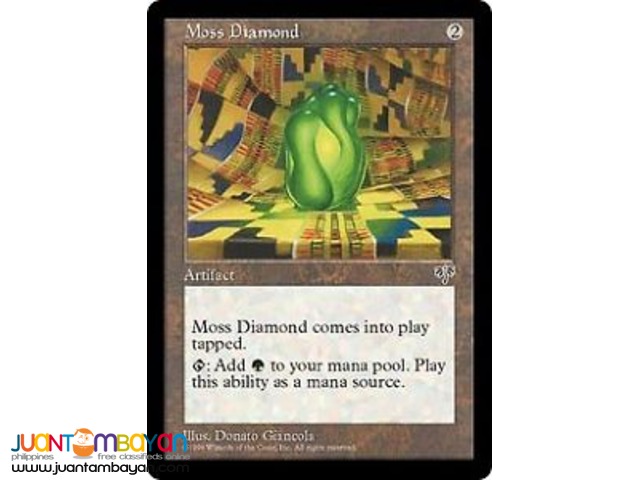 Moss Diamond (Magic the Gathering Trading Card Game) Moss Diamond (Magic the Gathering Trading Card Game)