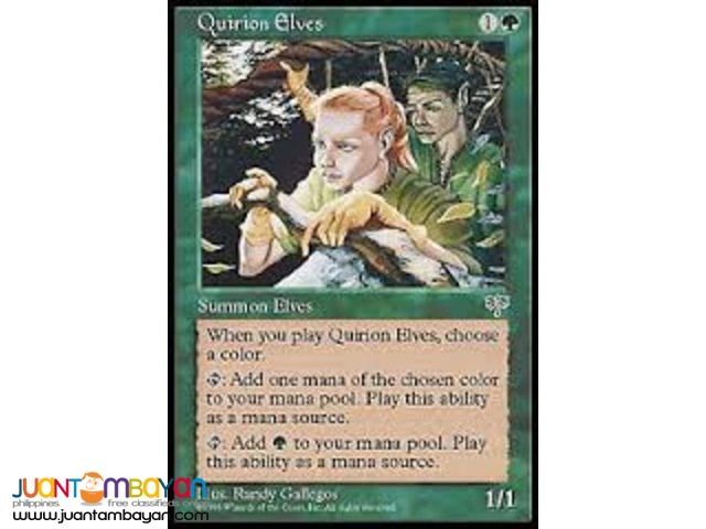 Quirion Elves (Magic the Gathering Trading Card Game) 