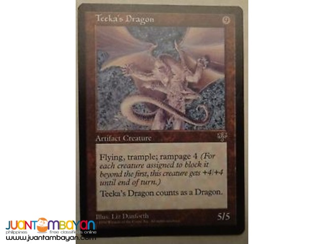 Teeka's Dragon (Magic the Gathering Trading Card Game) Teeka's Dragon (Magic the Gathering Trading Card Game)
