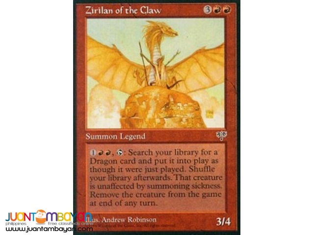 Zirilan of the Claw (Magic the Gathering Trading Card Game) 